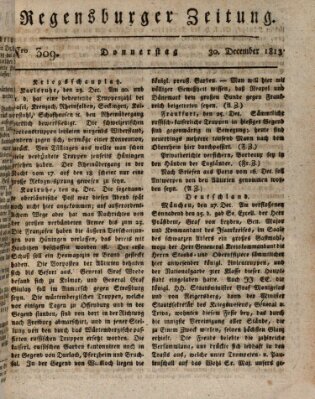 Regensburger Zeitung Donnerstag 30. Dezember 1813