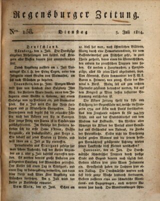 Regensburger Zeitung Dienstag 5. Juli 1814