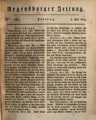 Regensburger Zeitung Freitag 8. Juli 1814