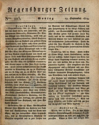 Regensburger Zeitung Montag 19. September 1814