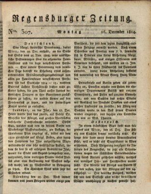 Regensburger Zeitung Montag 26. Dezember 1814