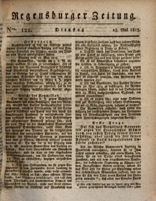 Regensburger Zeitung Dienstag 23. Mai 1815