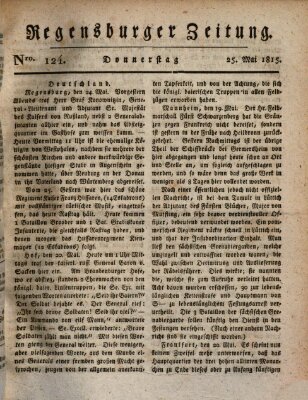 Regensburger Zeitung Donnerstag 25. Mai 1815