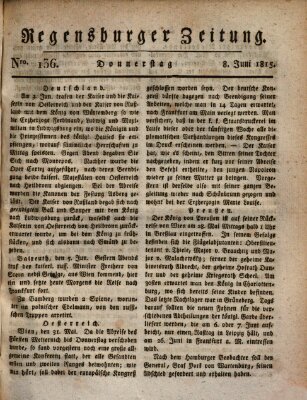 Regensburger Zeitung Donnerstag 8. Juni 1815