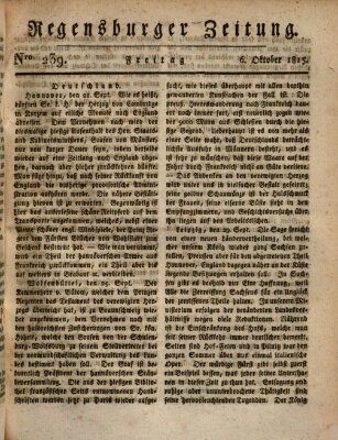 Regensburger Zeitung Freitag 6. Oktober 1815