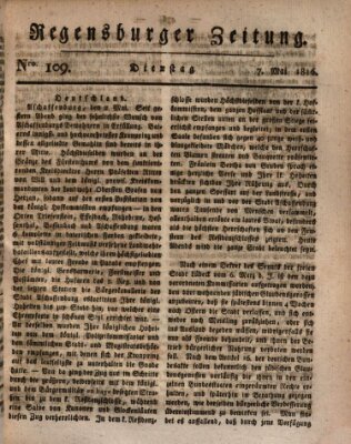 Regensburger Zeitung Dienstag 7. Mai 1816