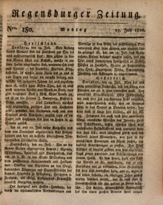 Regensburger Zeitung Montag 29. Juli 1816