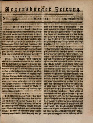 Regensburger Zeitung Montag 19. August 1816