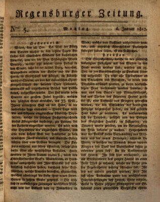 Regensburger Zeitung Montag 6. Januar 1817