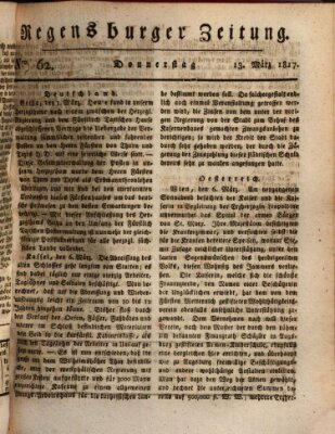 Regensburger Zeitung Donnerstag 13. März 1817