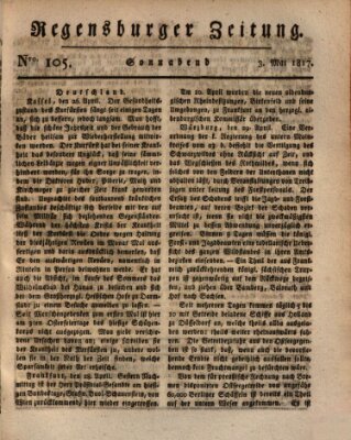 Regensburger Zeitung Samstag 3. Mai 1817