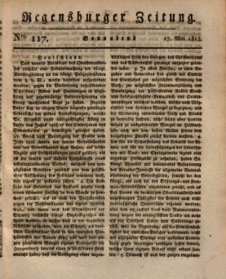 Regensburger Zeitung Samstag 17. Mai 1817