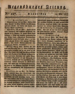 Regensburger Zeitung Donnerstag 29. Mai 1817