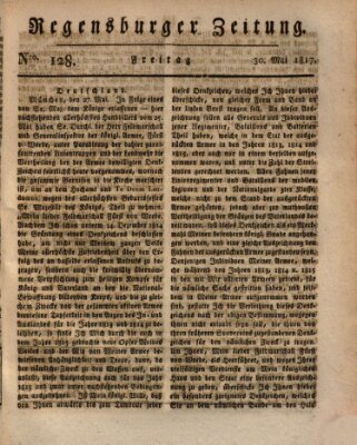 Regensburger Zeitung Freitag 30. Mai 1817