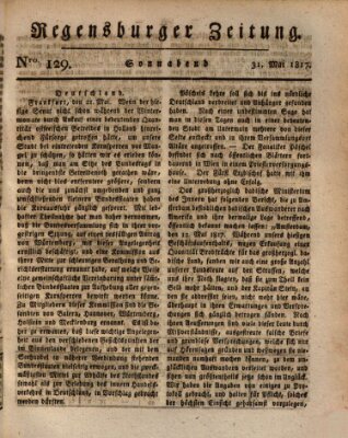 Regensburger Zeitung Samstag 31. Mai 1817