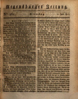 Regensburger Zeitung Dienstag 8. Juli 1817