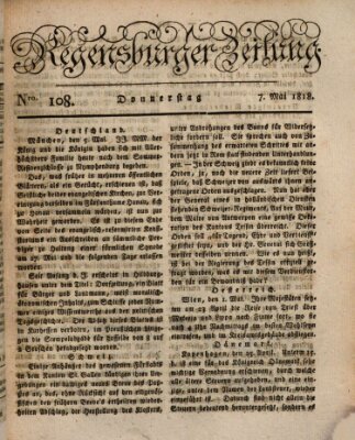 Regensburger Zeitung Donnerstag 7. Mai 1818