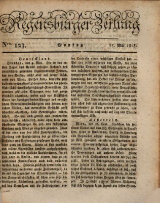 Regensburger Zeitung Montag 25. Mai 1818