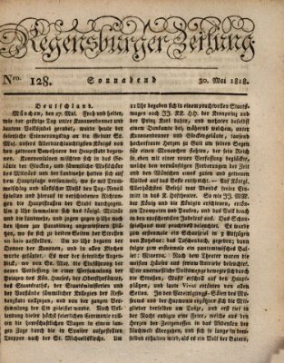 Regensburger Zeitung Samstag 30. Mai 1818