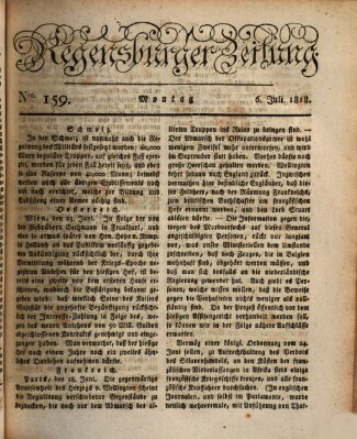 Regensburger Zeitung Montag 6. Juli 1818