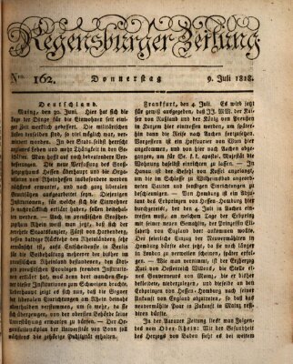 Regensburger Zeitung Donnerstag 9. Juli 1818