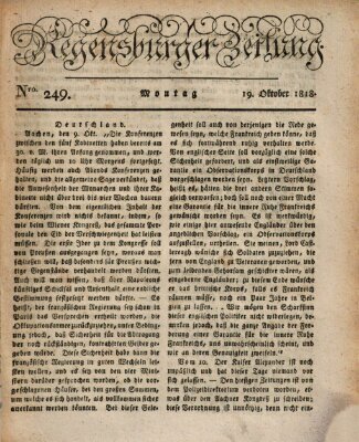 Regensburger Zeitung Montag 19. Oktober 1818