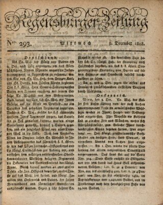 Regensburger Zeitung Mittwoch 9. Dezember 1818