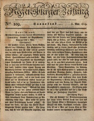 Regensburger Zeitung Samstag 8. Mai 1819