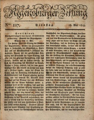 Regensburger Zeitung Dienstag 18. Mai 1819