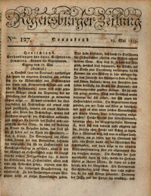 Regensburger Zeitung Samstag 29. Mai 1819