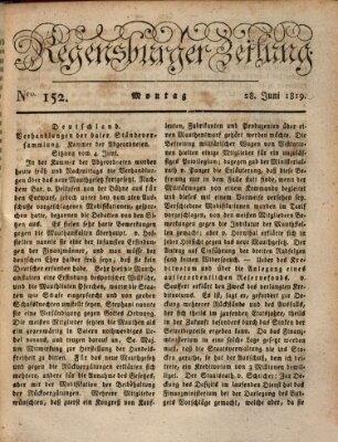 Regensburger Zeitung Montag 28. Juni 1819