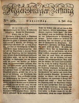 Regensburger Zeitung Donnerstag 8. Juli 1819