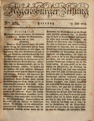 Regensburger Zeitung Freitag 9. Juli 1819