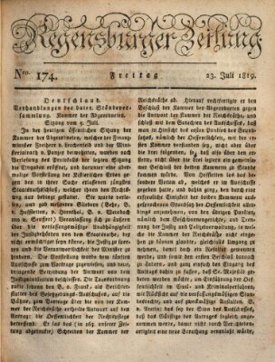 Regensburger Zeitung Freitag 23. Juli 1819