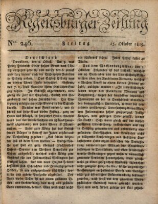 Regensburger Zeitung Freitag 15. Oktober 1819