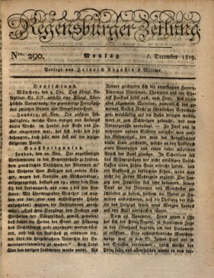 Regensburger Zeitung Montag 6. Dezember 1819