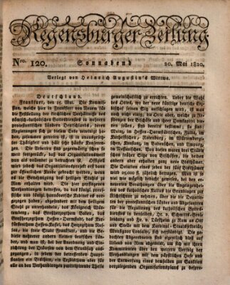 Regensburger Zeitung Samstag 20. Mai 1820