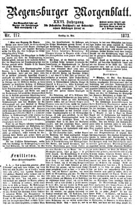 Regensburger Morgenblatt Samstag 24. Mai 1873