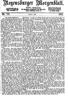 Regensburger Morgenblatt Sonntag 8. Juni 1873