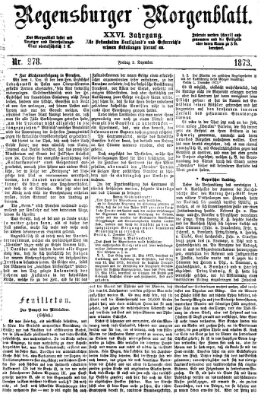 Regensburger Morgenblatt Freitag 5. Dezember 1873