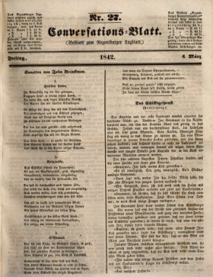 Regensburger Conversations-Blatt (Regensburger Tagblatt) Freitag 4. März 1842