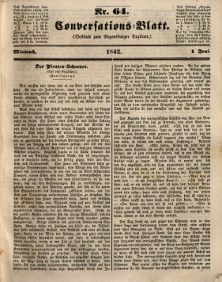 Regensburger Conversations-Blatt (Regensburger Tagblatt) Mittwoch 1. Juni 1842