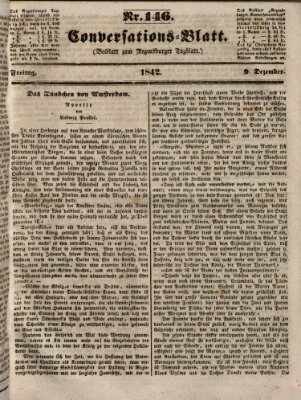 Regensburger Conversations-Blatt (Regensburger Tagblatt) Freitag 9. Dezember 1842