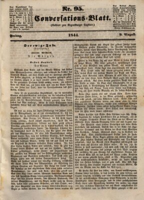 Regensburger Conversations-Blatt (Regensburger Tagblatt) Freitag 9. August 1844