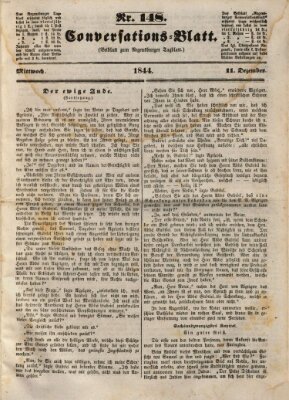 Regensburger Conversations-Blatt (Regensburger Tagblatt) Mittwoch 11. Dezember 1844