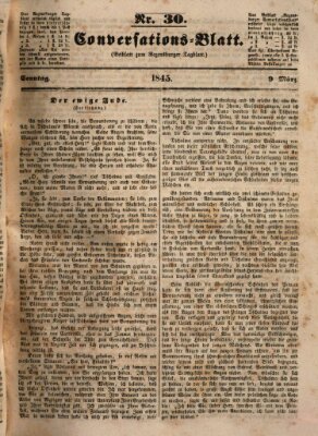 Regensburger Conversations-Blatt (Regensburger Tagblatt) Sonntag 9. März 1845