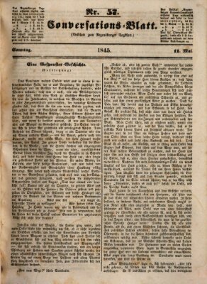 Regensburger Conversations-Blatt (Regensburger Tagblatt) Sonntag 11. Mai 1845