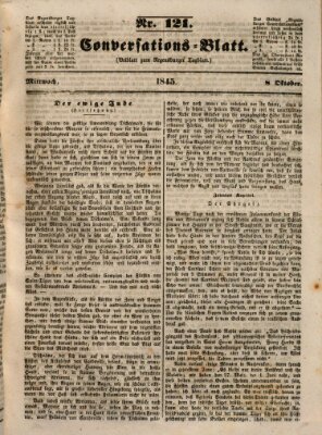 Regensburger Conversations-Blatt (Regensburger Tagblatt) Mittwoch 8. Oktober 1845