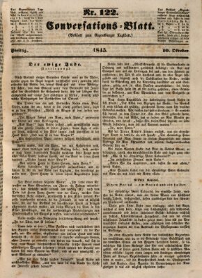 Regensburger Conversations-Blatt (Regensburger Tagblatt) Freitag 10. Oktober 1845