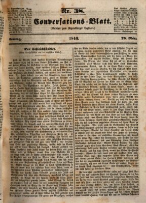 Regensburger Conversations-Blatt (Regensburger Tagblatt) Sonntag 29. März 1846